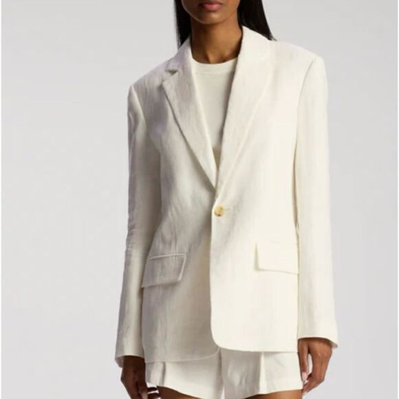 A.L.C. Arlo II Relaxed Linen Jacket size 8 $ 495.00 - Picture 7 of 7
